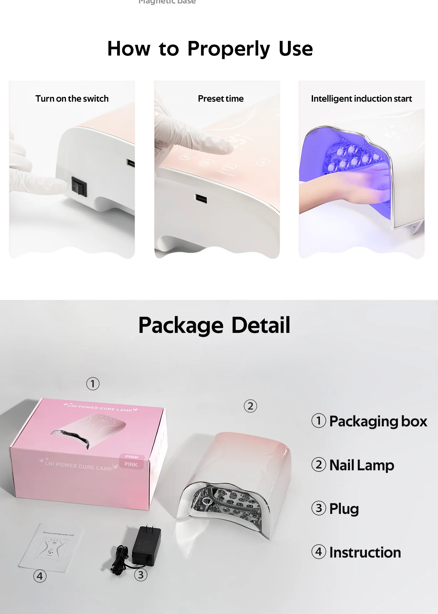 Power Cure Lamp (WHITE) - Image 6